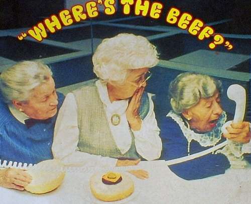 Where’s the Beef?